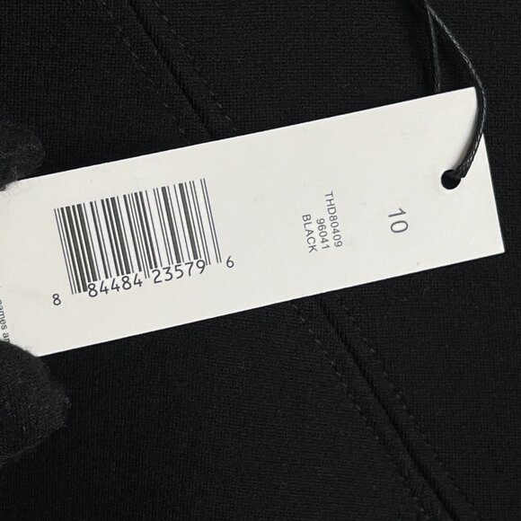 NWT T TAHARI Short Sleeve Fitted Sheath Dress US 10 - Picture 11 of 12